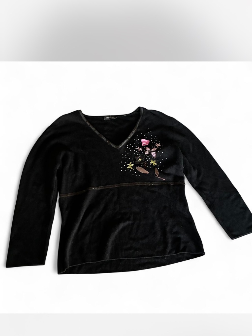 Y2K appliqué top